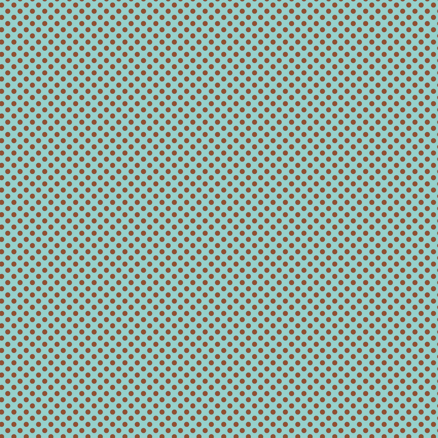 VIVIAN TURQUOISE À POIS MOKA AL5036